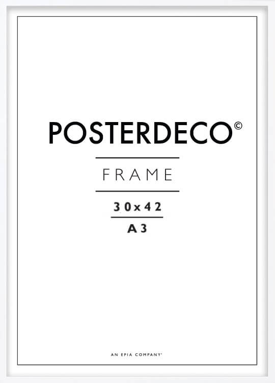 white-poster-frame-30x40-cm